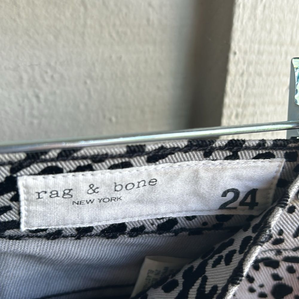 NWT Rag & Bone Hana Cheetah Print Crop Jean Size: 24 - Picture 11 of 15